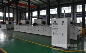 NMT-TZ-88纖維材料，先預(yù)熱再浸膠再固化預(yù)熱固化隧道爐(威海光威)